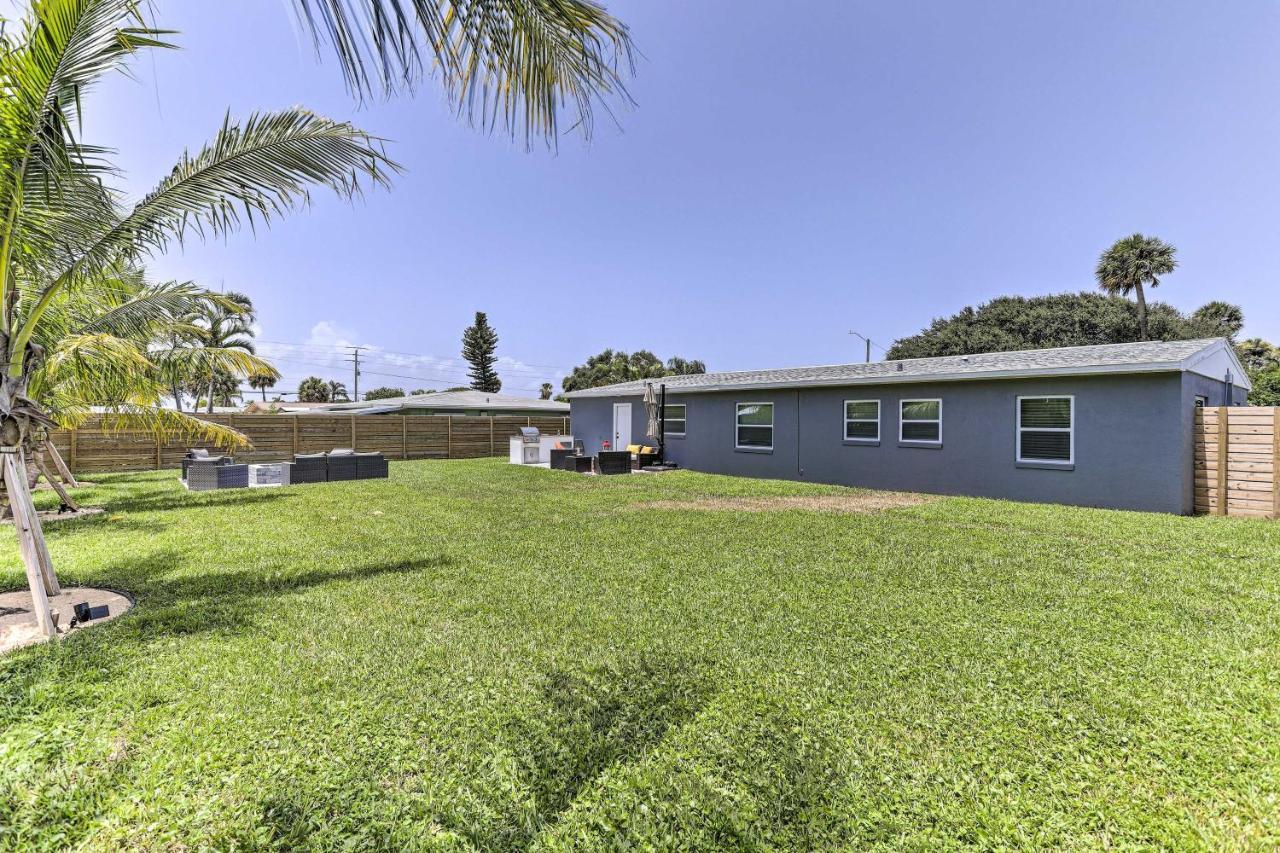 Beach House With Outdoor Kitchen, Walk To Coast Cocoa Beach Exterior photo